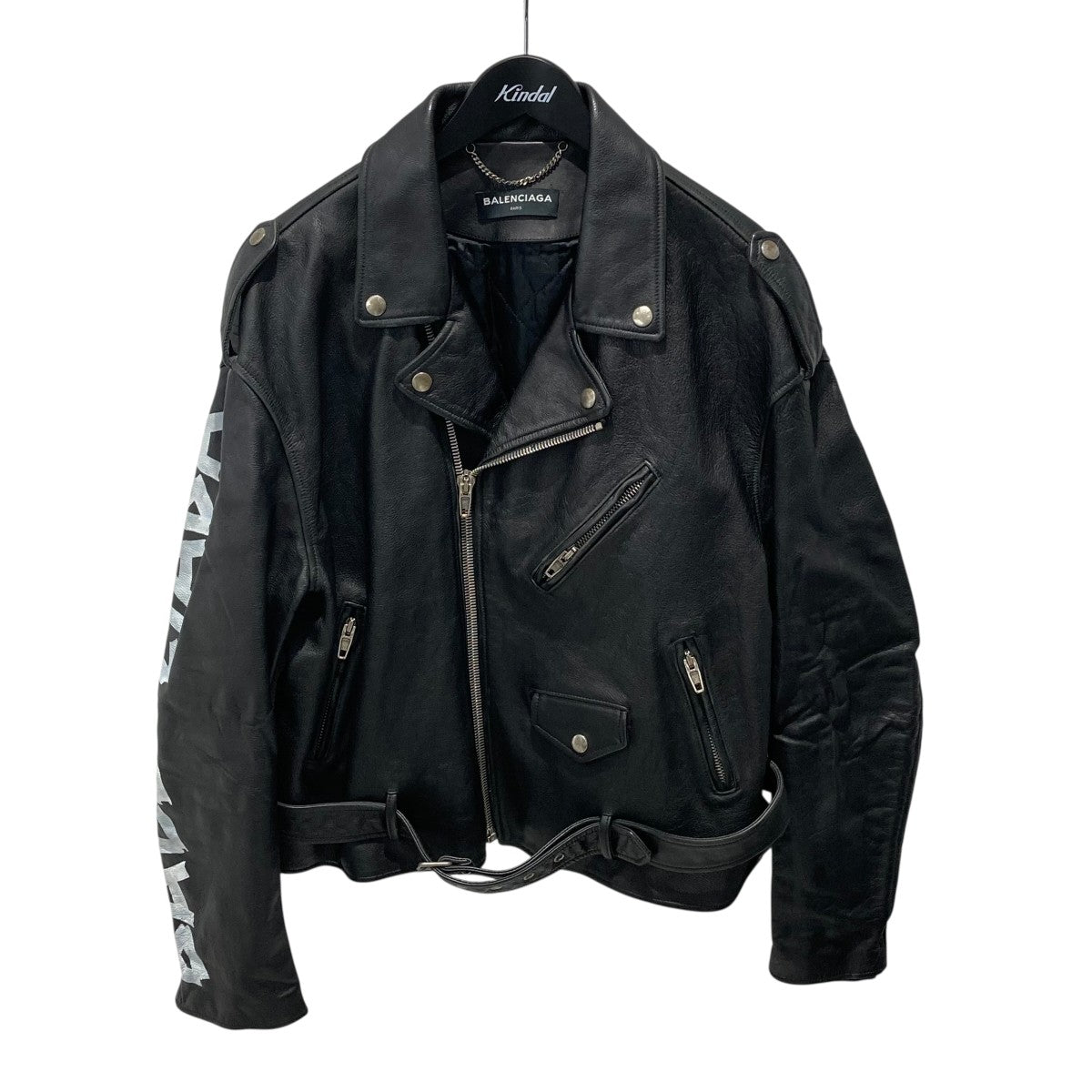 BALENCIAGA(バレンシアガ) ライダースジャケット ブラック サイズ 48