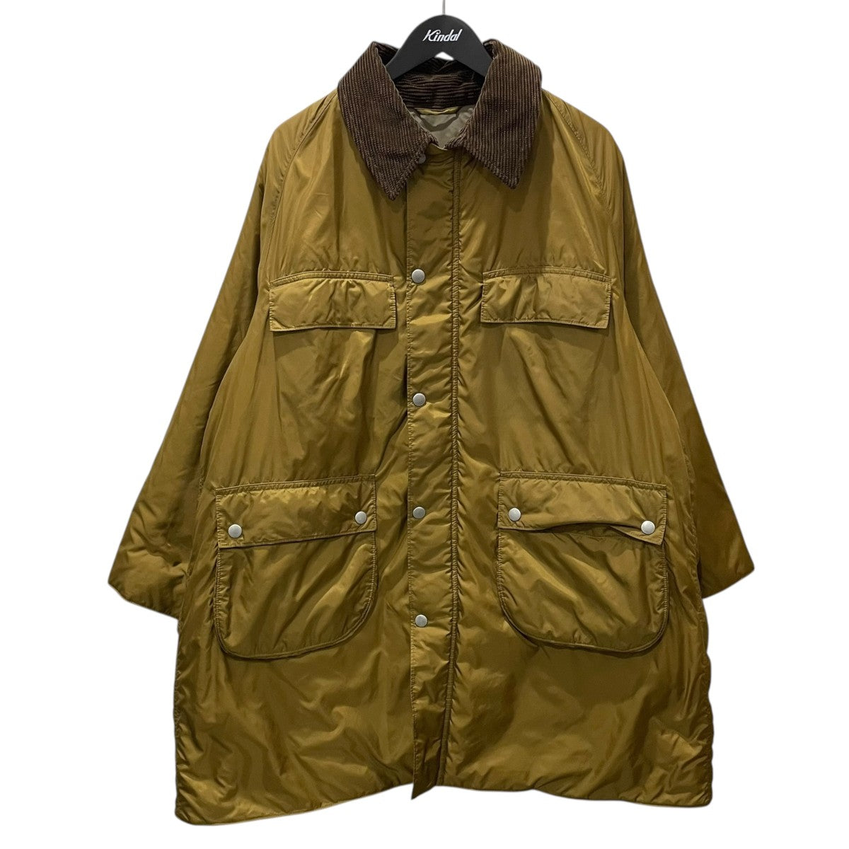 45R(フォーティファイブアール) 中綿ロングコート ナイロン