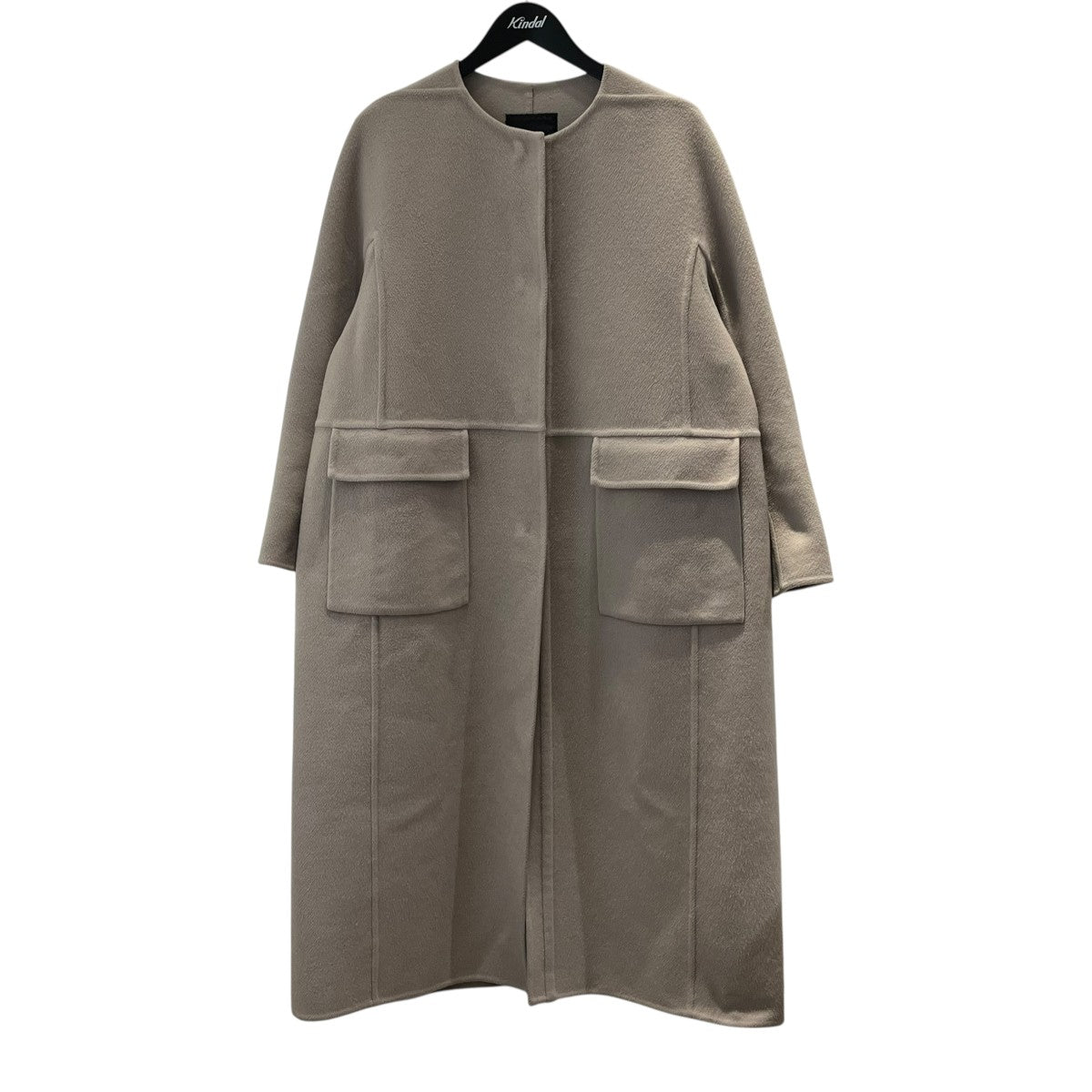 Drawer(ドゥロワー) ウールビーバーケヌキノーカラーコート6525-234