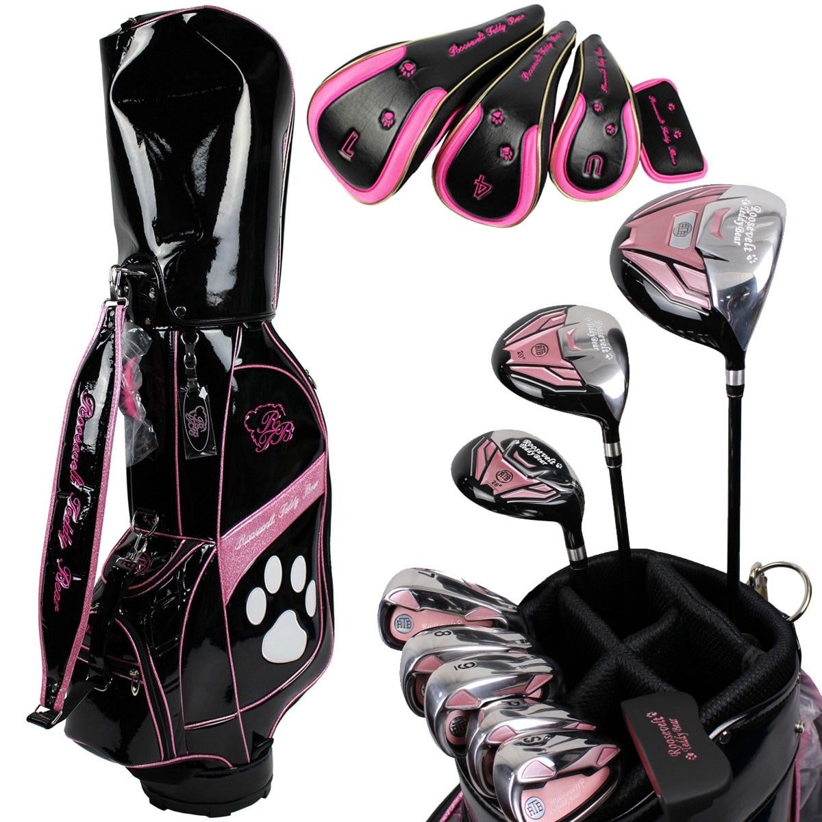 アウトレット】キャディバッグ付きクラブセット(9本セット) レディス