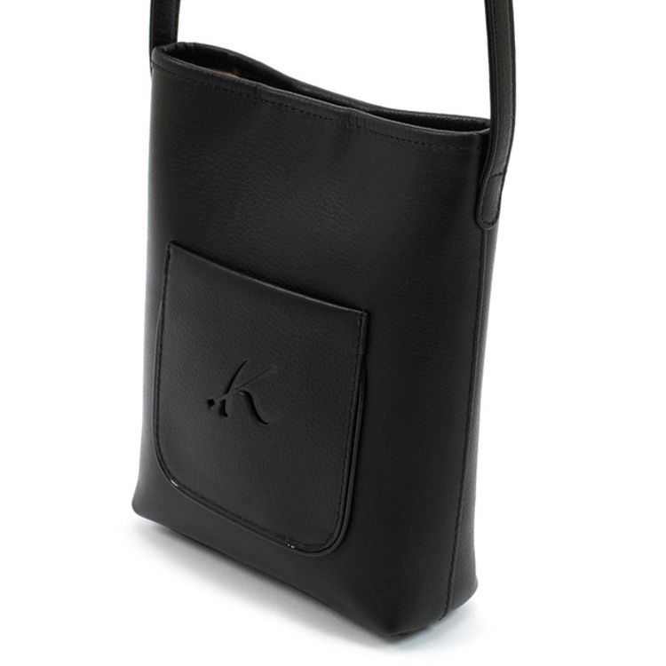 キタムラ］ショルダーバッグ Y－1321 ブラック／エナメルブラック