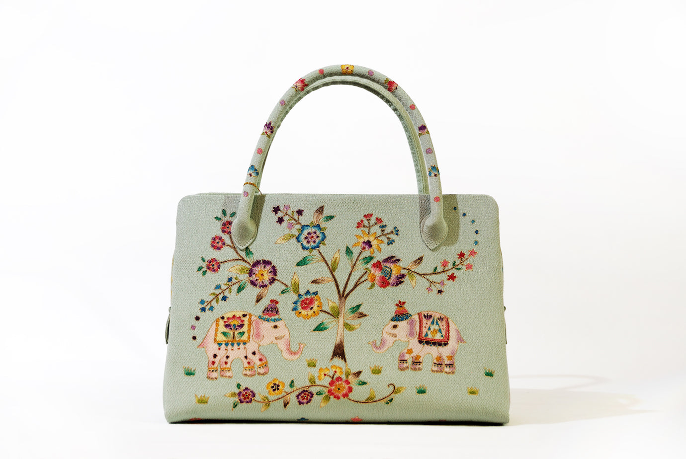 OKAJIMA 利休バッグ 象更紗 – OKAJU WEB STORE