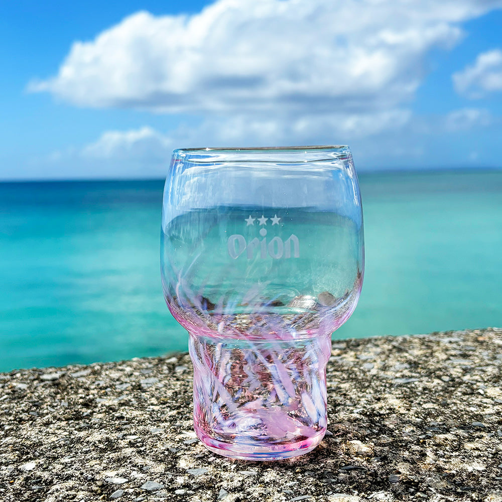 琉球ガラス -燈人（ともしびと）- IPAグラス （カラー：ライトラムネ