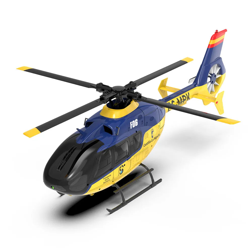 Yuxiang F06 EC135 Flybarless Eurocopter | Simulation RC Helicopter