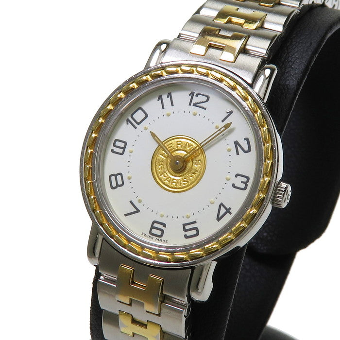 HERMES/エルメス】 セリエ SE4.220 腕時計 ステンレススチール/GP