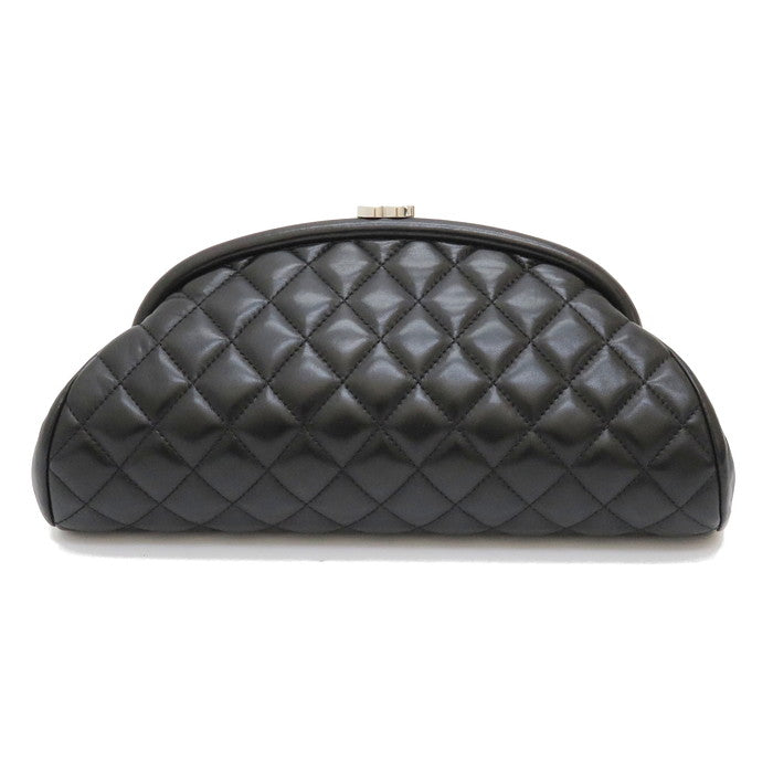 CHANEL/シャネル】 マトラッセ がま口 ポーチ セカンドバッグ クラッチ