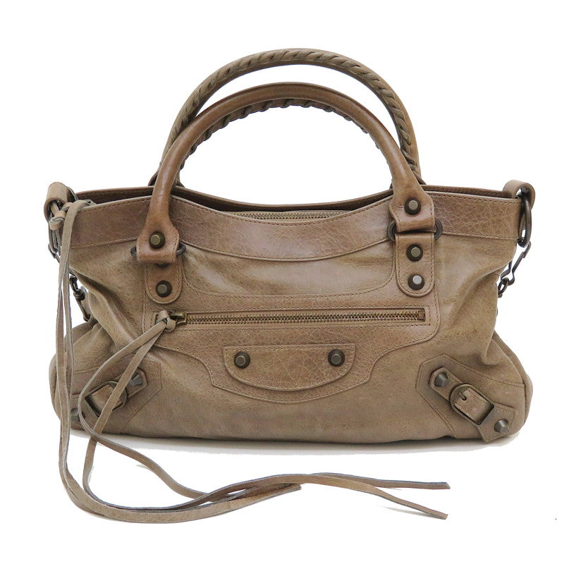 BALENCIAGA/バレンシアガ】 ザ・ファースト 2WAY ハンドバッグ レザー