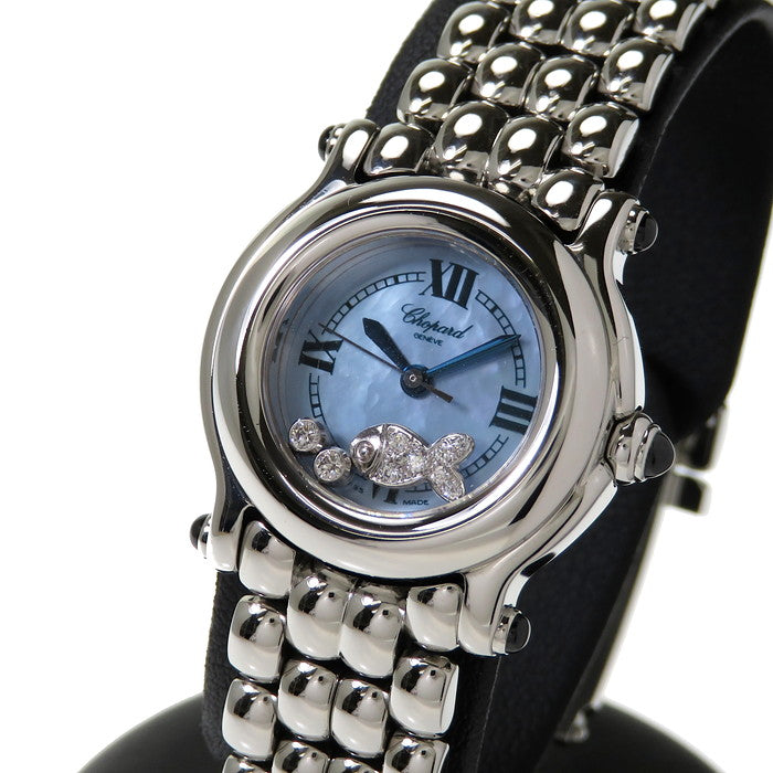 Chopard/ショパール】 ハッピースポーツ フィッシュダイヤ5P