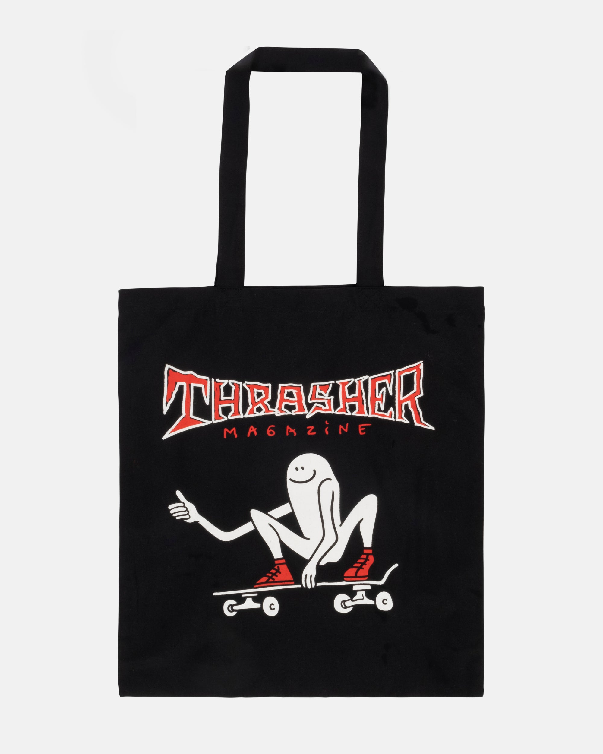 GONZ THUMBS UP - TOTE BAG - BLACK – Thrasher Magazine