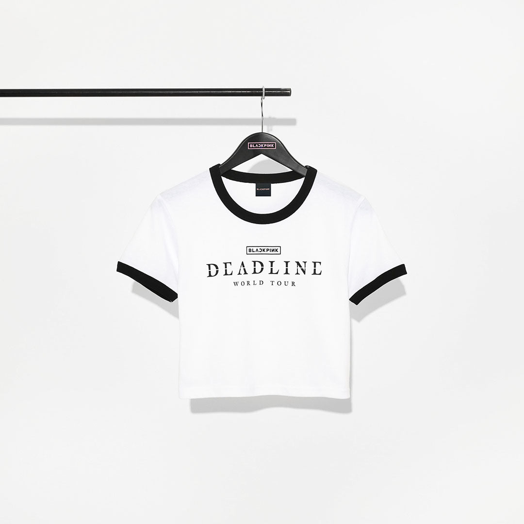 クロップドTシャツ -DEADLINE LOGO-（WHITE） – YGEX OFFICIAL SHOP