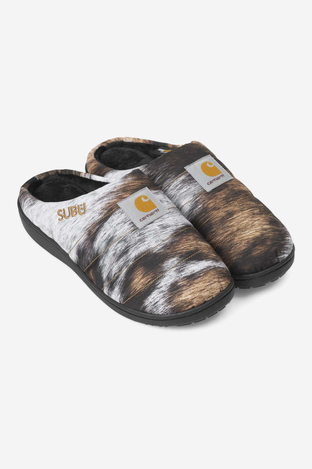 Subu x Carhartt WIP Cordura® Slippers in Wild Dog : Homme Essentials