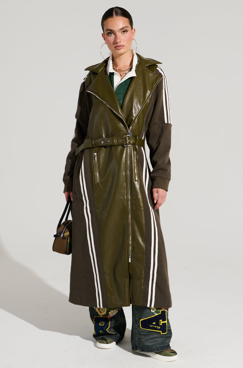 HADLEY MIXED MEDIA TRENCH – AKIRA