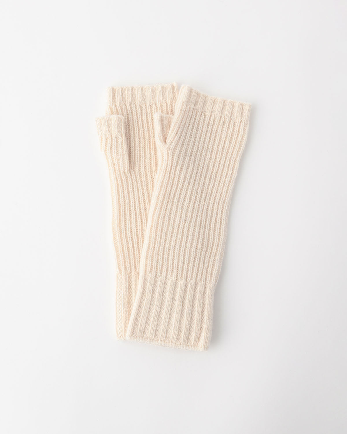 10G 片畦編み カシミヤ アームウォーマー SL10W-1068