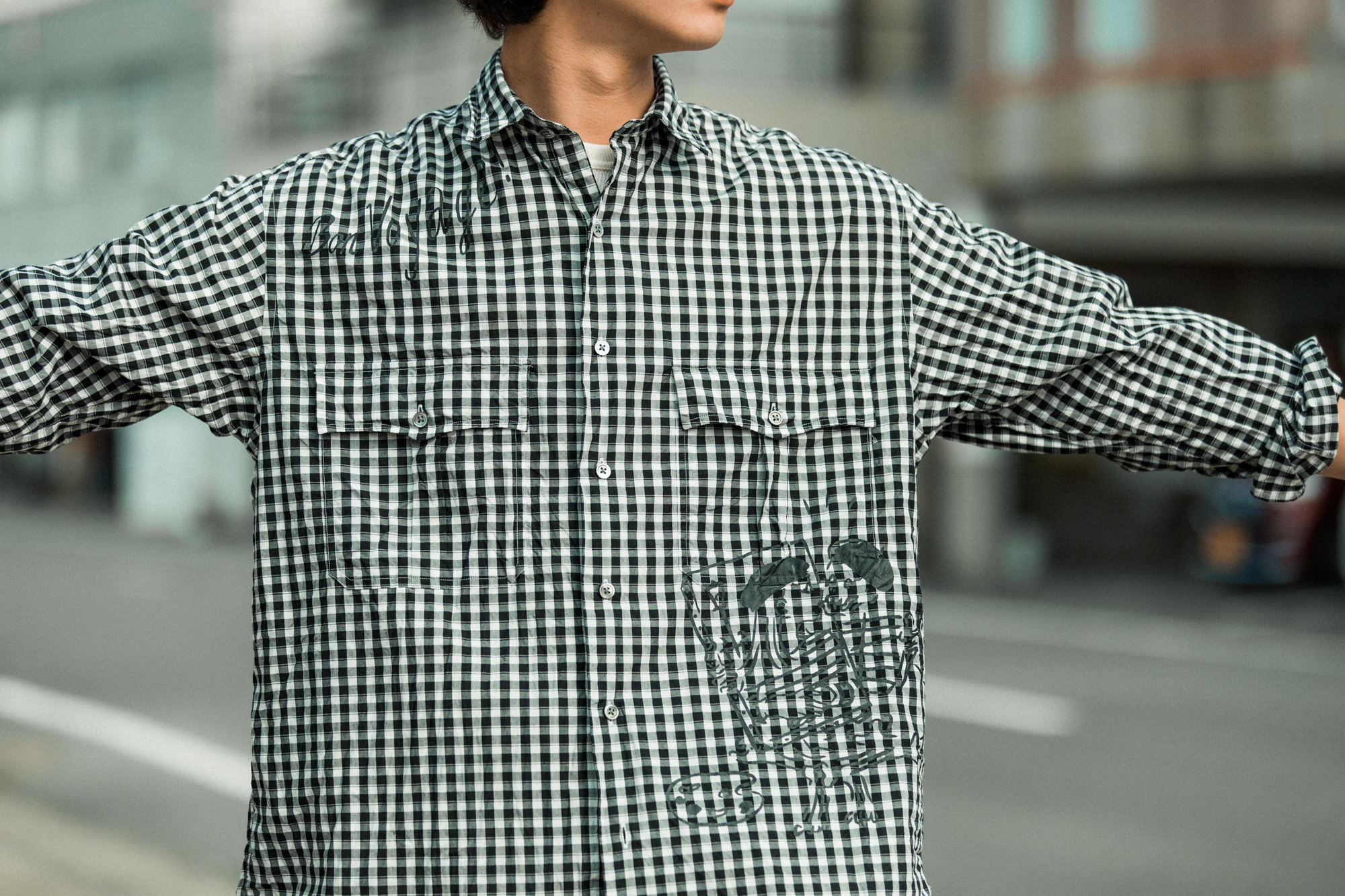PORTER CLASSIC】迷ったらコレ！-ROLL UP GINGHAM CHECK SHIRT “BEAT