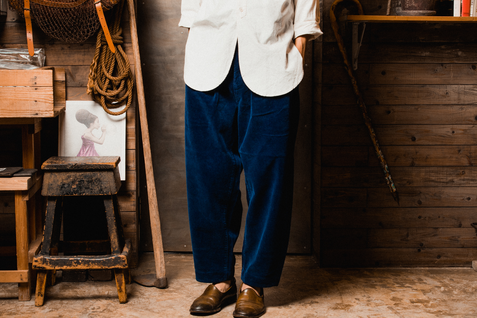 PORTER CLASSIC】僕とコーデュロイ、愛してやまない出会いの一着