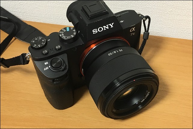 SONY FE 50mm F1.8 ソニーEマウント 待望のフルサイズ機対応「撒き餌