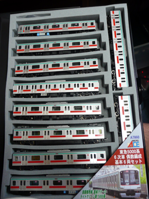 新車投入－マイクロエース東急5000系－ » たまでんクラブ