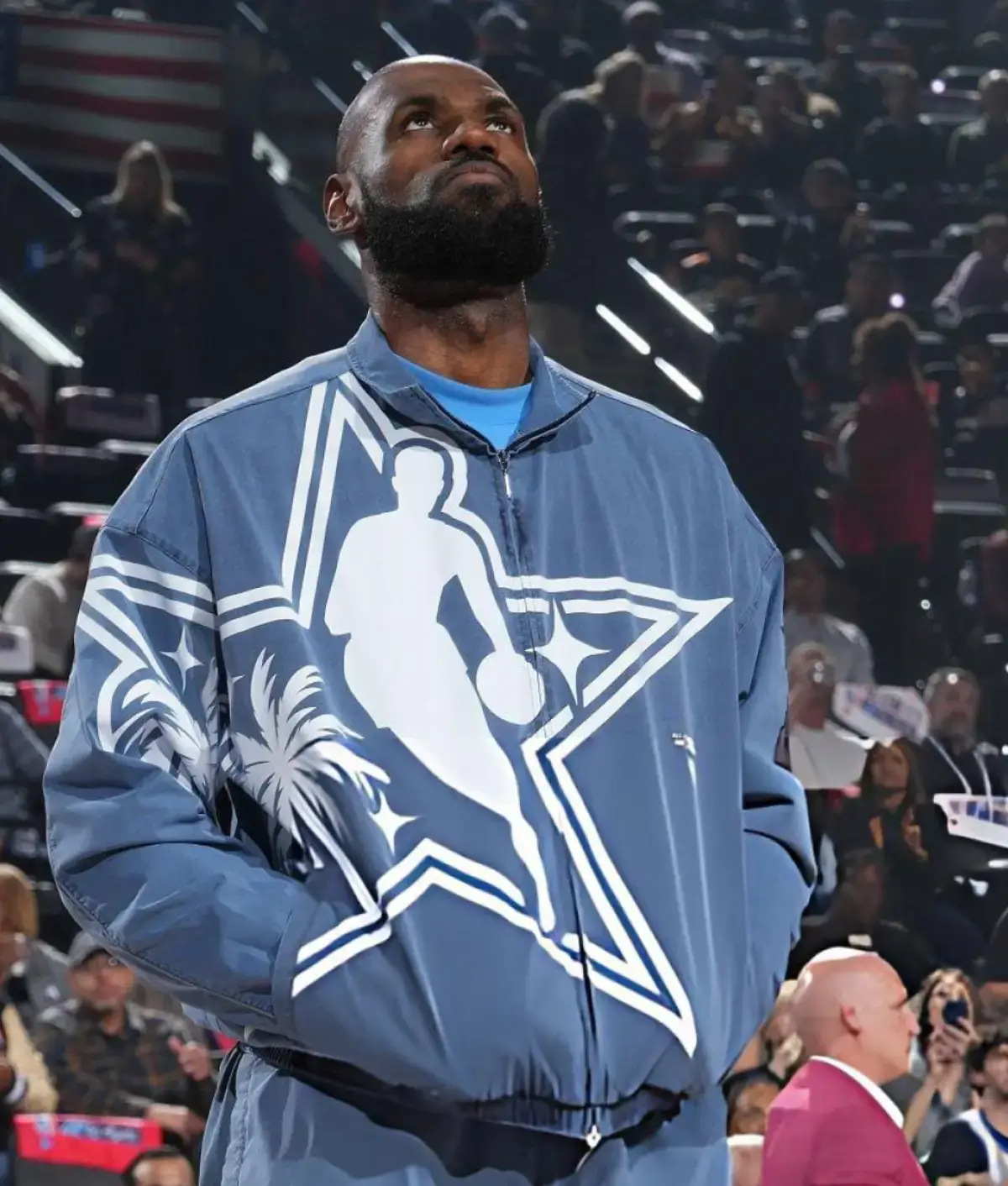 LeBron James 75th NBA All-Star Game 2026 Full Zip Jacket