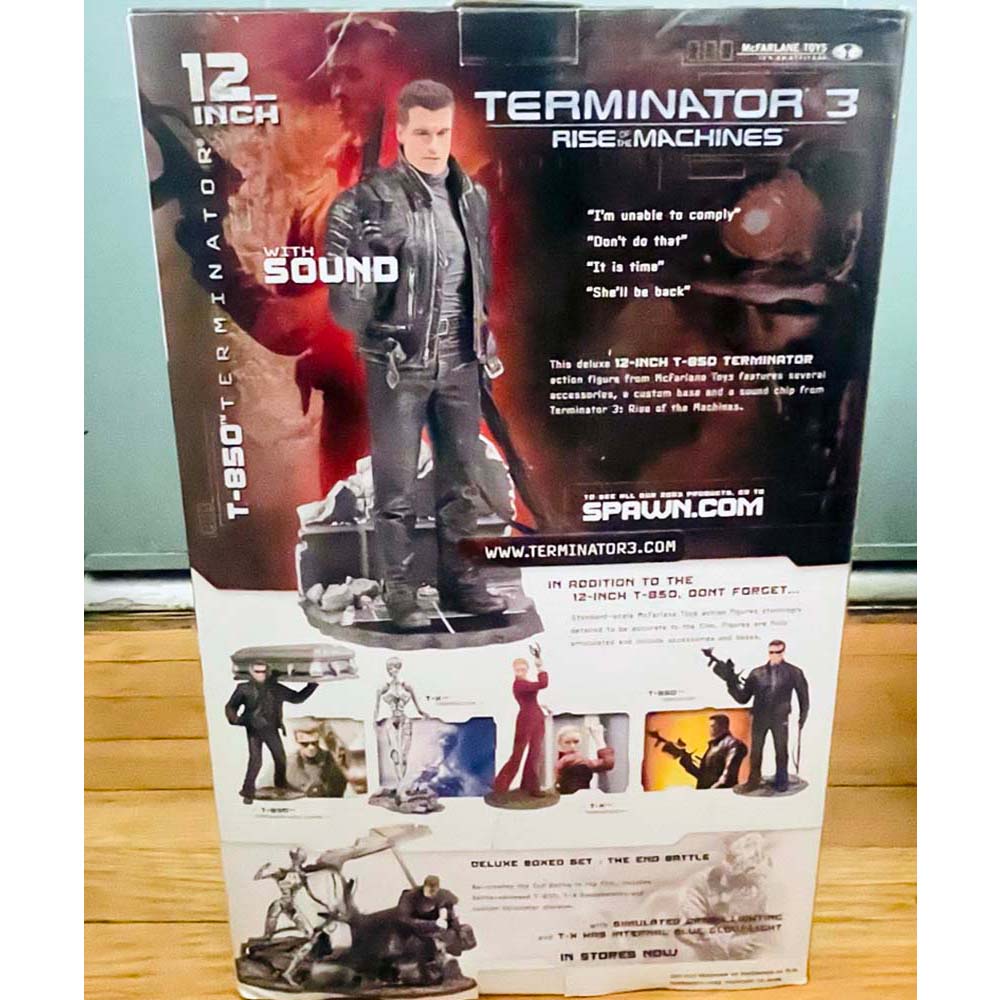 2003 Terminator 3 Rise Of The Machines 12 Inch T-850 Terminator