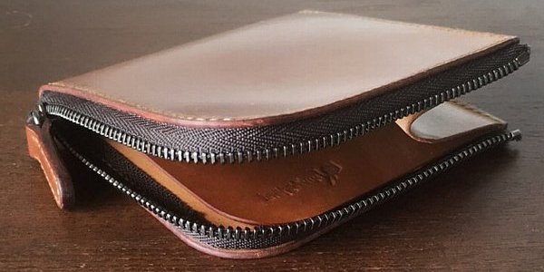 three2four シェルコードバン　ブラック three2four | 作品 >> ホーウィン社シェルコードバン コインケース