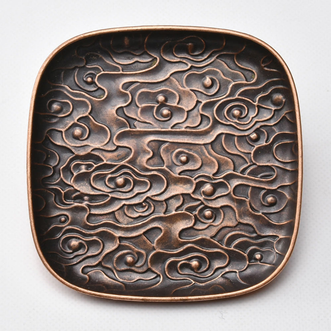 古銅茶托・祥雲｜中国茶器専門店の通販・天香茶行