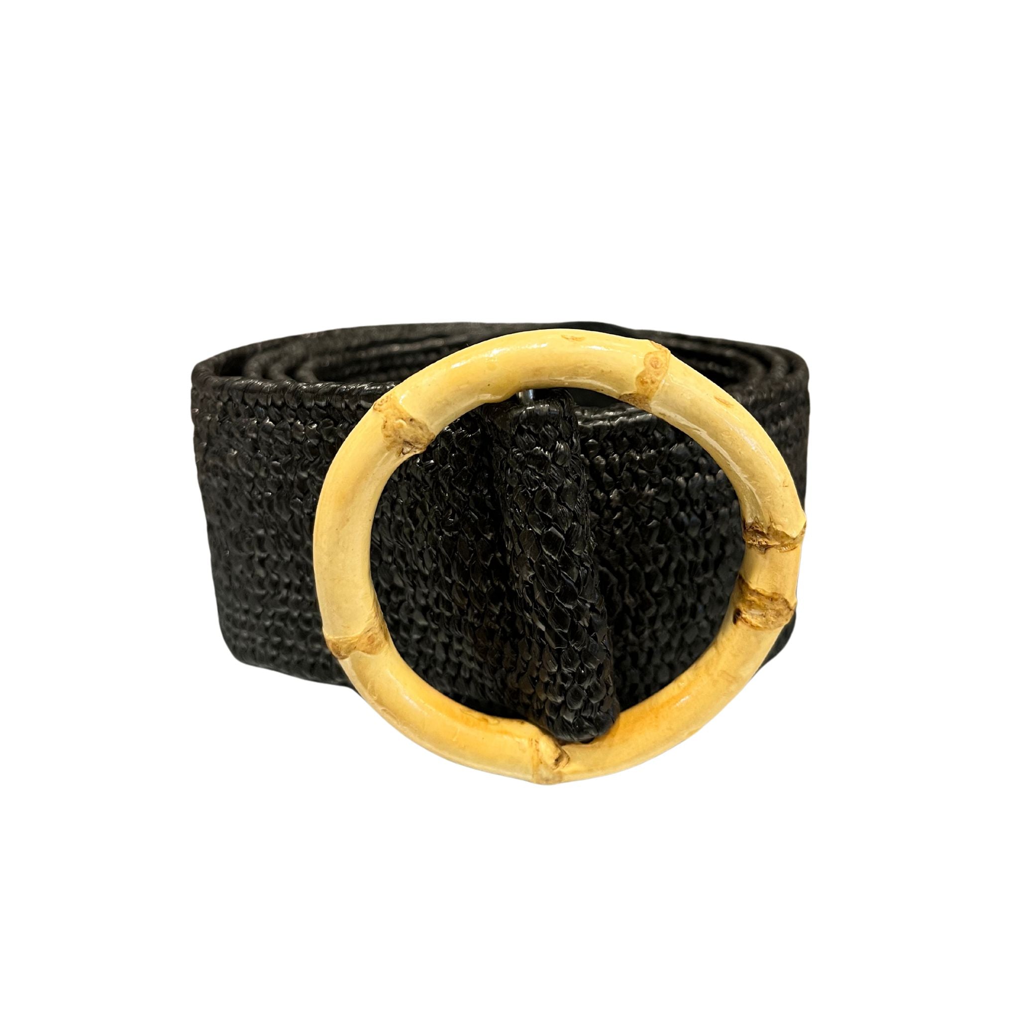 Bamboo Buckle Straw Belt – Tiffany Lane Boutique