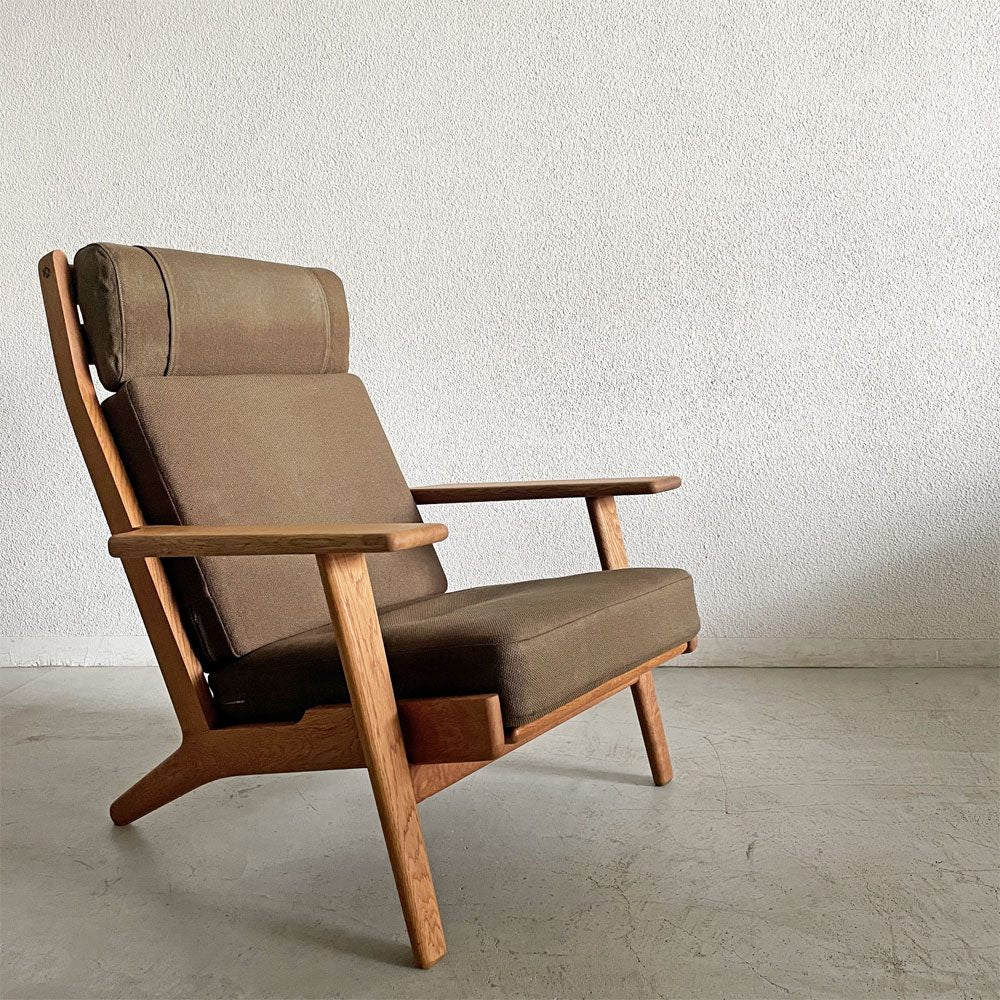 ゲタマ GETAMA GE290A イージーチェア ハイバック 1Pソファ オーク材