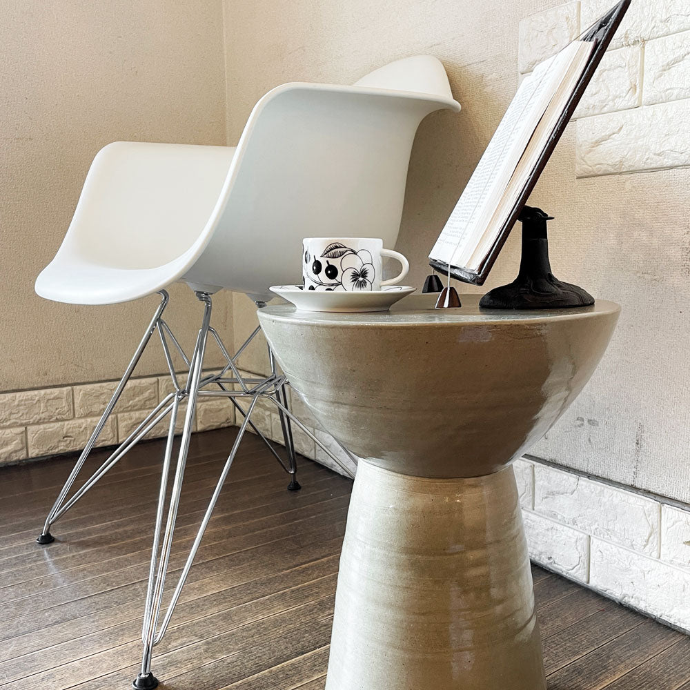 タイム＆スタイル TIME&STYLE stoneware sculpture 石見焼 スツール