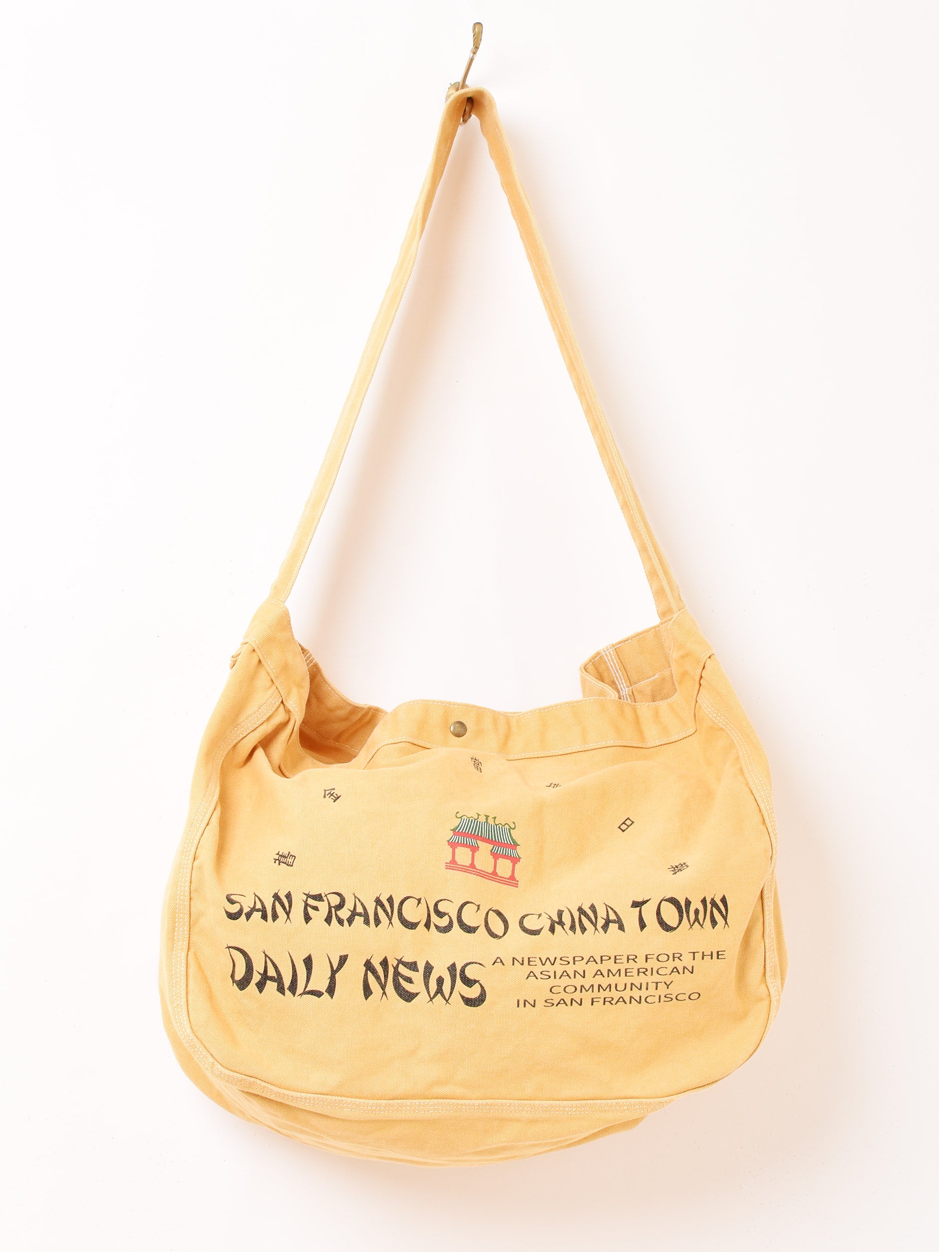ニュースペーパーバッグ【SANFRANCISCO CHINA TOWN】 – 古着屋Top of