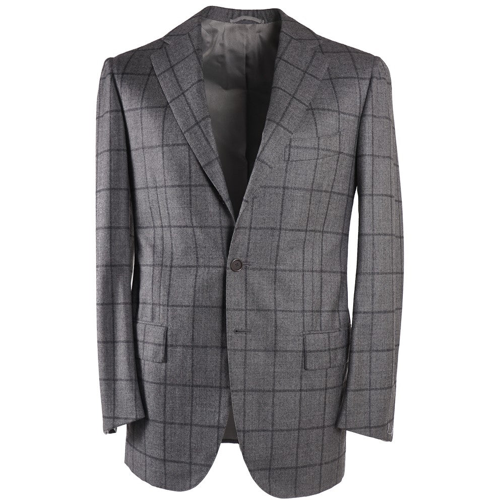 Cesare Attolini Gray Check Wool-Cashmere Suit – Top Shelf Apparel