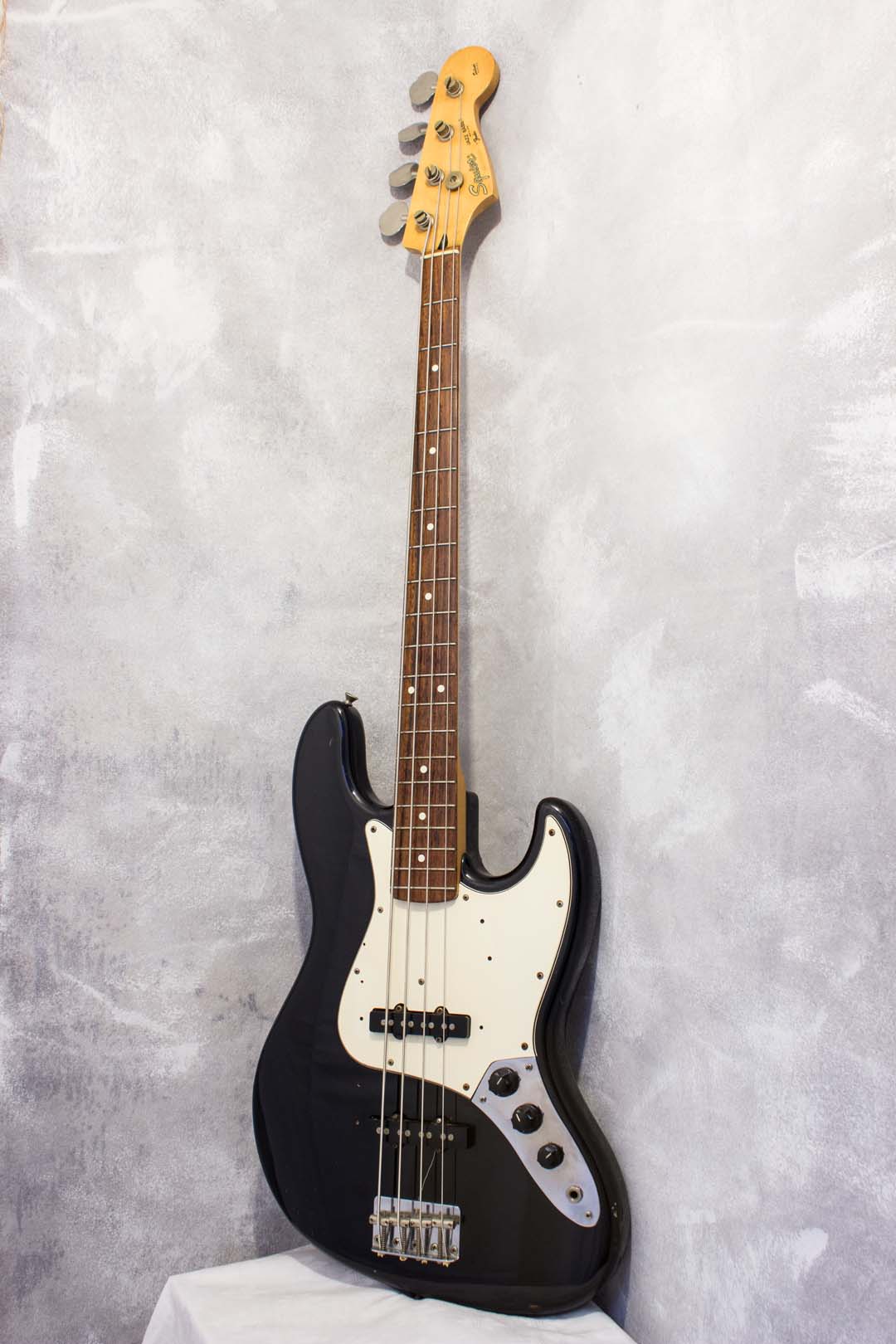 Squier MIJ Silver Series Jazz Bass SJB36 Black 1992 – Topshelf