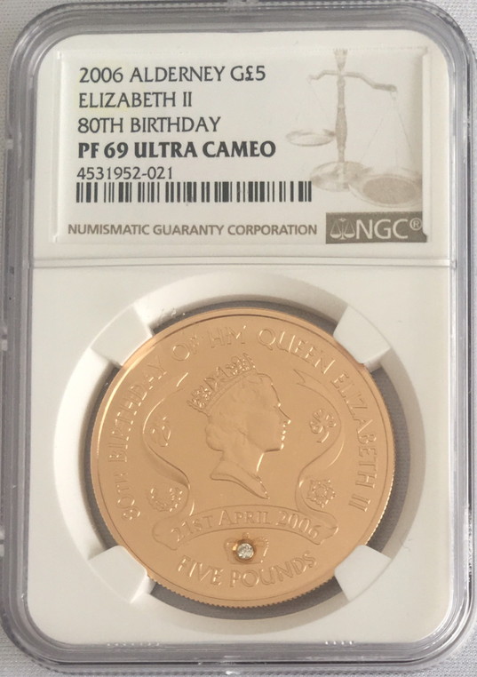 動画あり】【ダイヤ入り】2006年グレートブリテン オルダーニ島