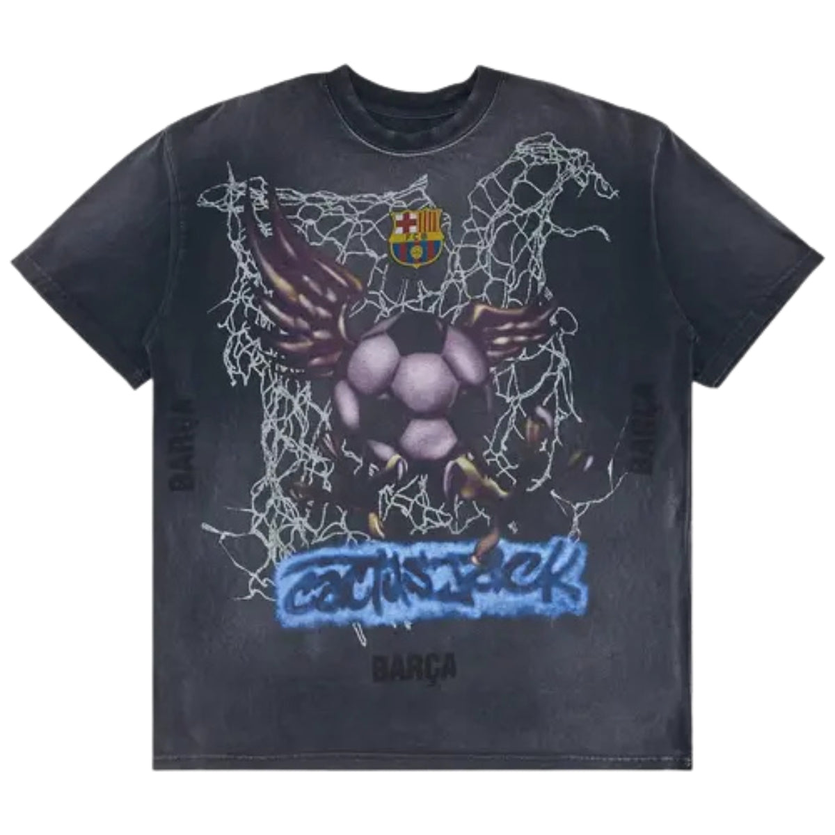 Travis Scott Cactus Jack x FCB FC Barca Barcelona Washed Spray