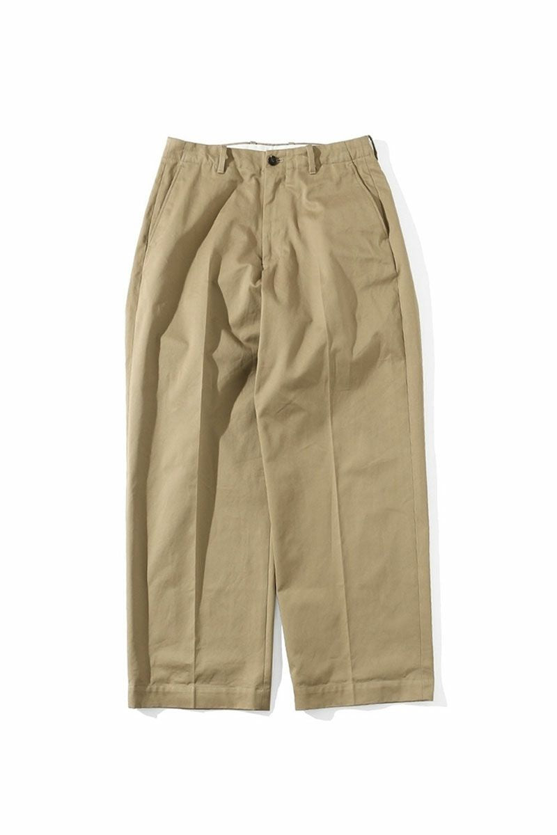 UNIVERSAL PRODUCTS. NO TUCK CHINO TROUSERS – unexpected store