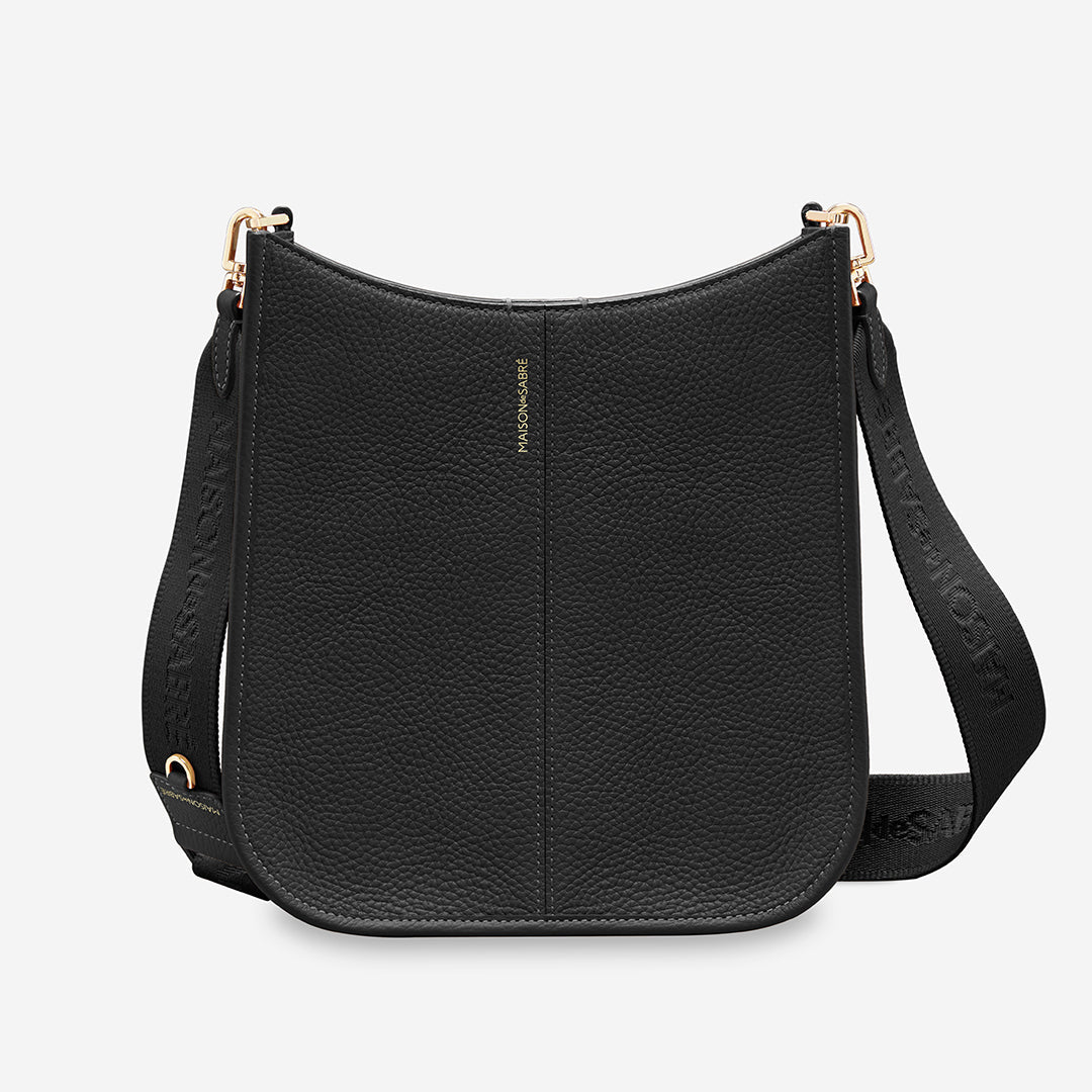 The Saddle Bag - Black Caviar – MAISON de SABRÉ