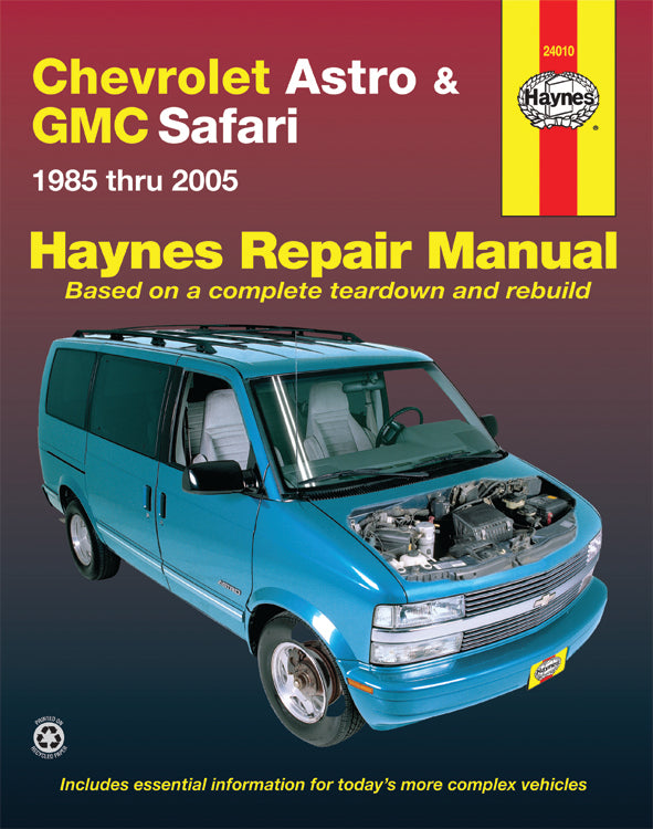 Chevrolet Astro and GMC Safari (85-05) Haynes Repair Manual
