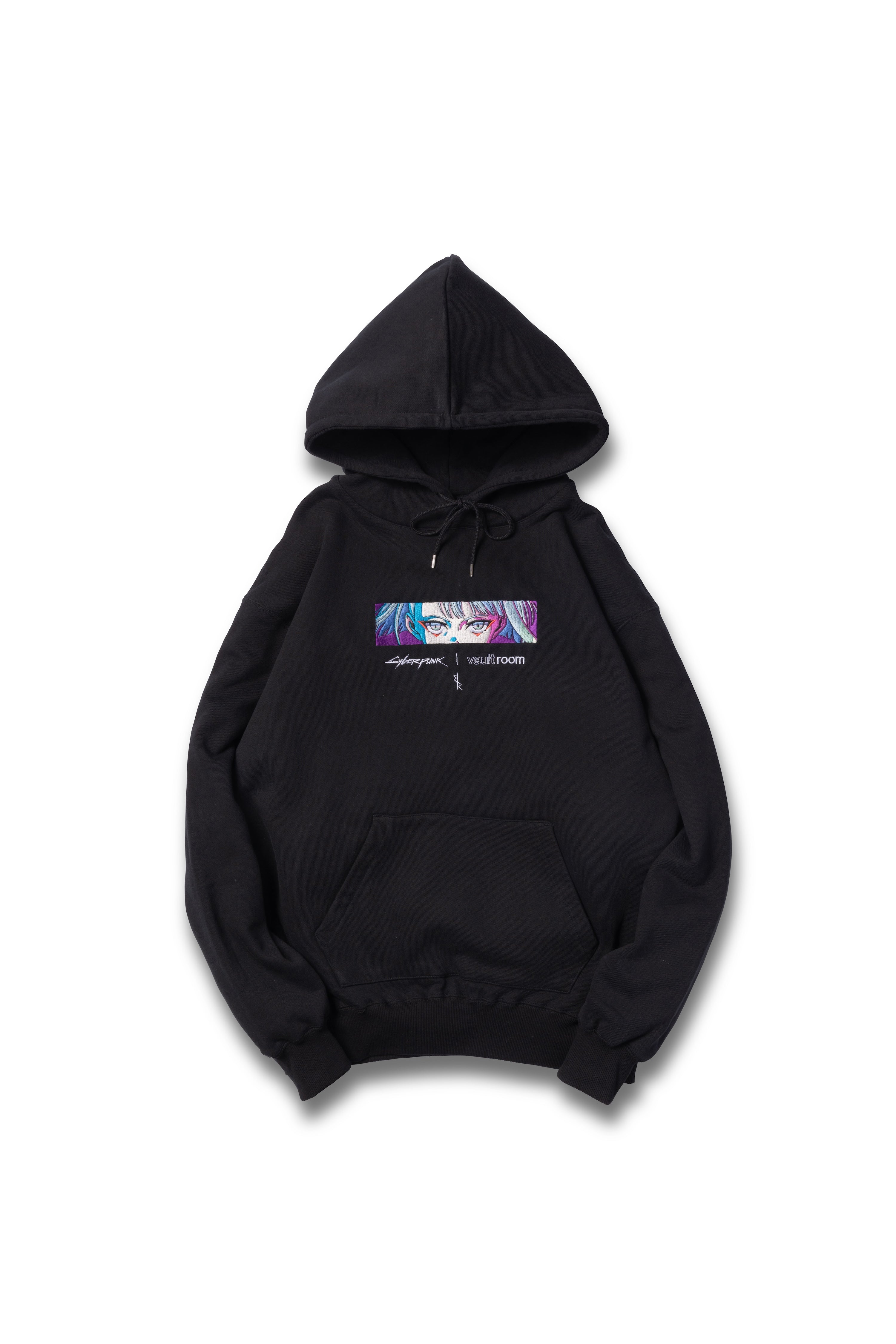 LUCY HOODIE / BLACK – VAULTROOM