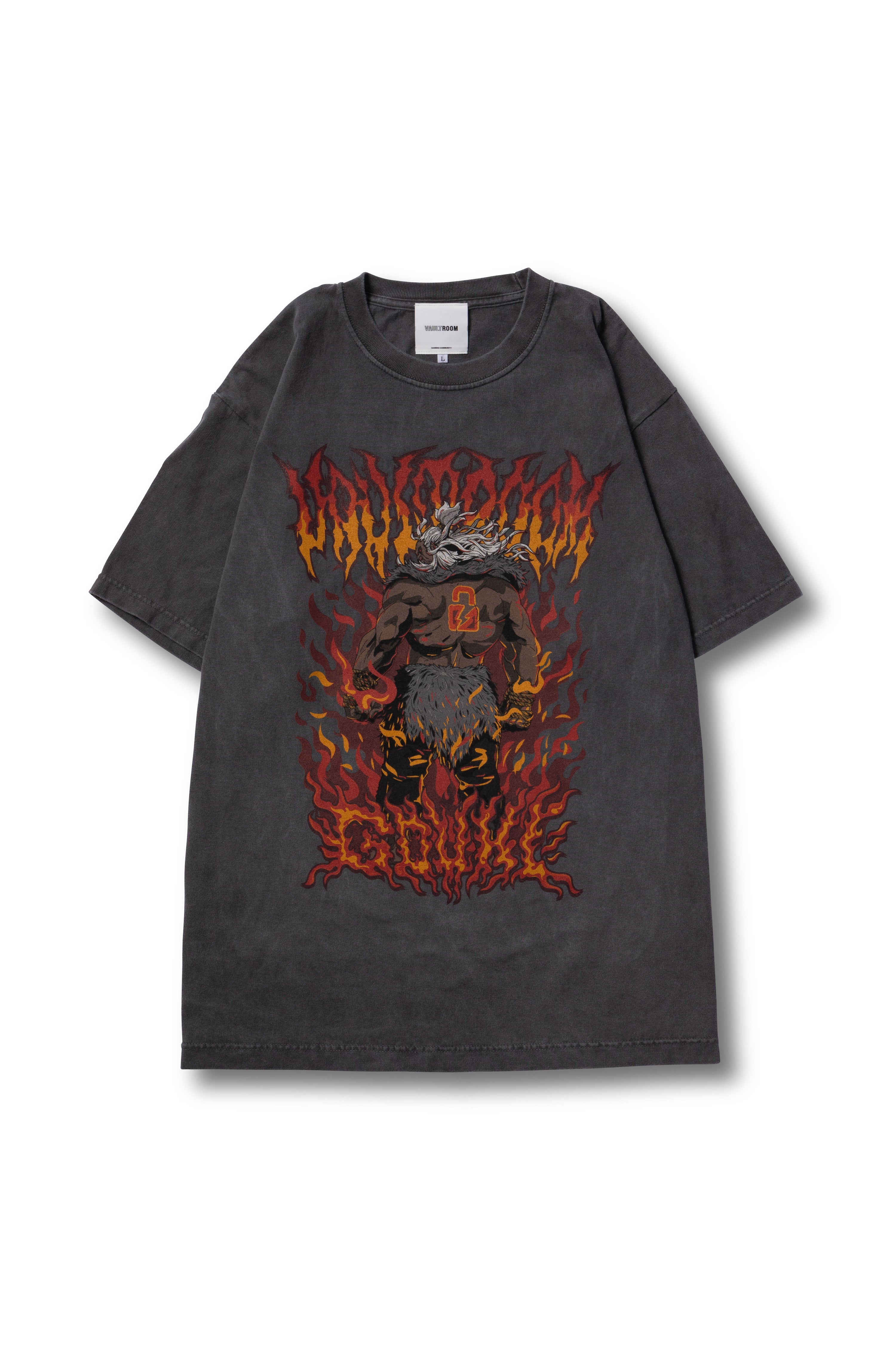 SF6 GOUKI TEE / CHARCOAL – VAULTROOM