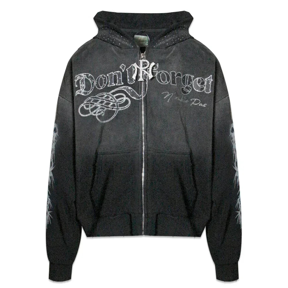 NOUBLIE PAS(ヌーブリーポー) 商品ページ - Rolls Royce Zip-Up Hoodie