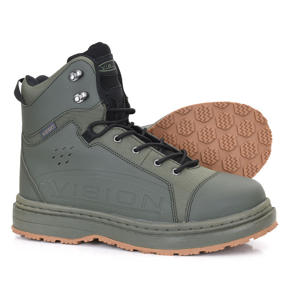 Koski Green Wading Shoes – Vision Fly Fishing