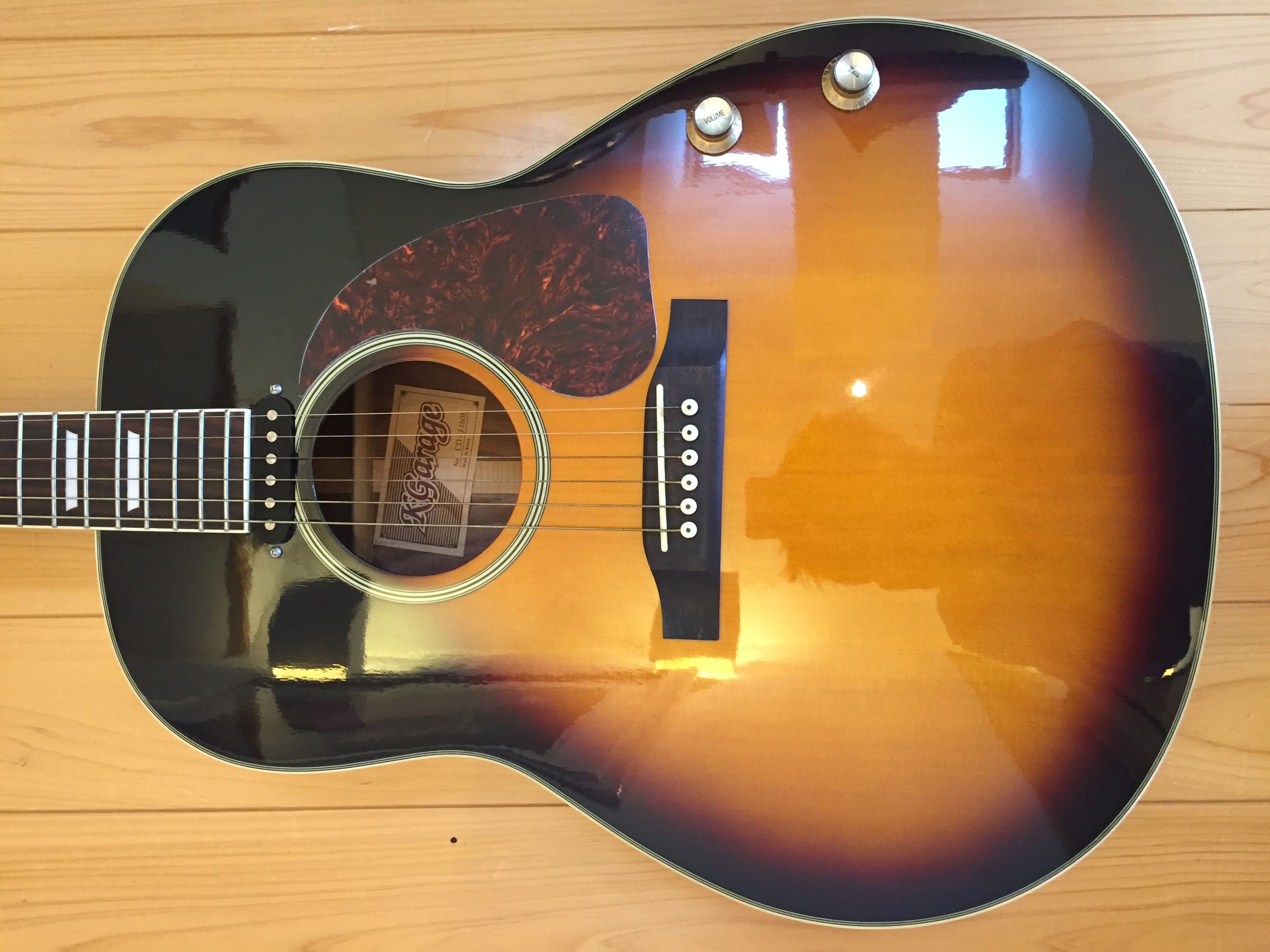 ケーガレージ／K.Garage CD-160E エレアコ ジョンレノン CIKカスタム