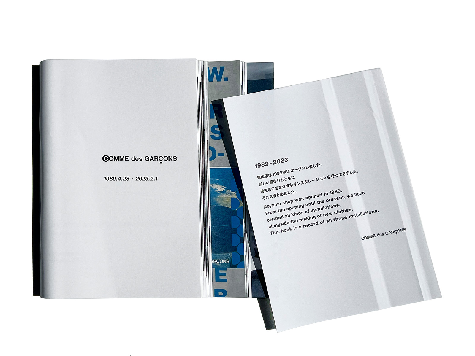 COMME des GARÇONS 1989-2023 | PAGE SPREAD