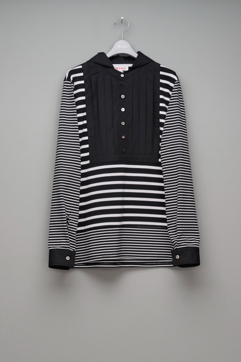 MASU(エムエーエスユー)のMARINE PULLOVER SHIRT BLACKの通販｜PALETTE