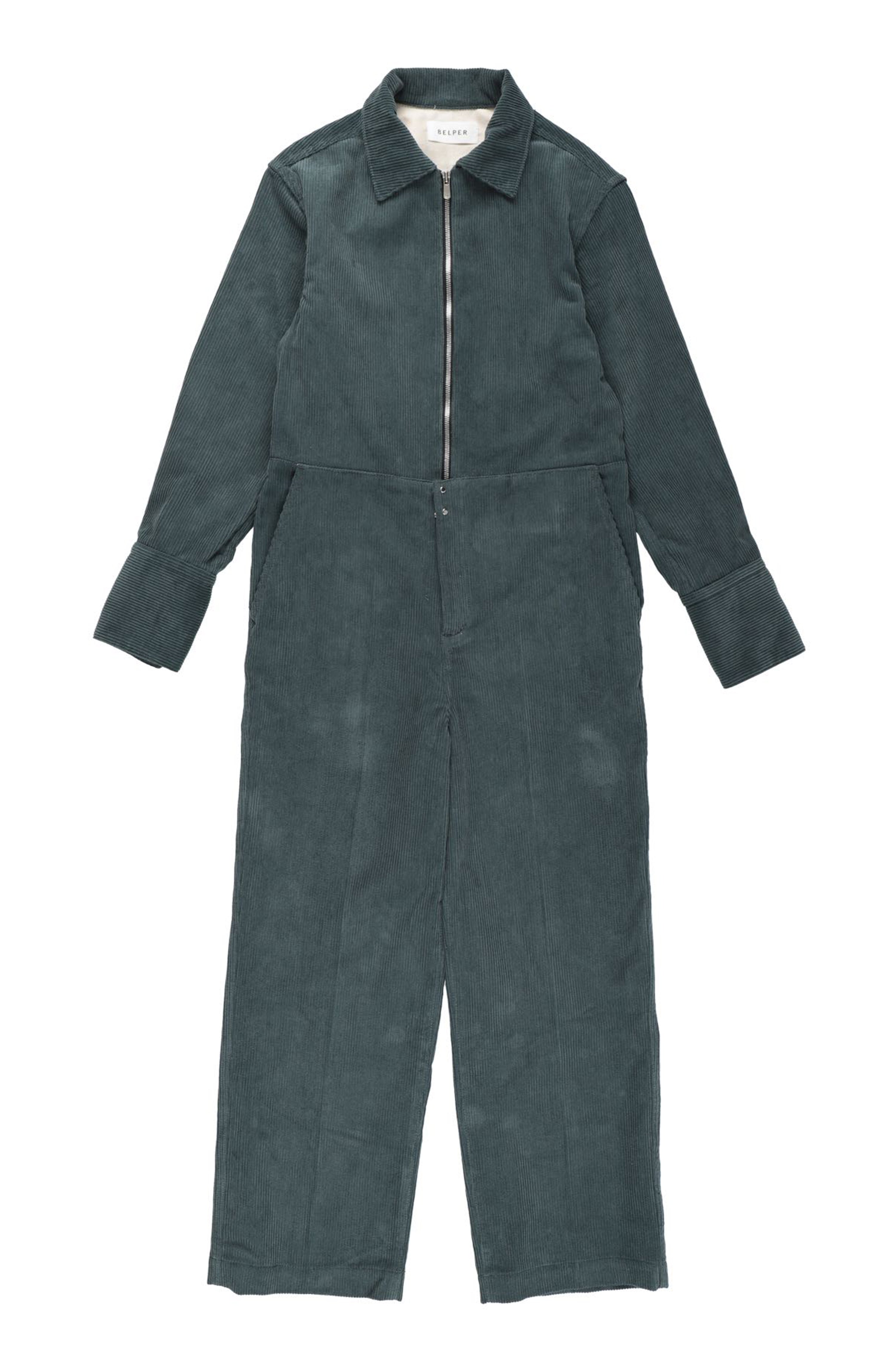 BELPER(ベルパー)の22AW CORDUROY JUMPSUIT GREENの通販｜PALETTE art