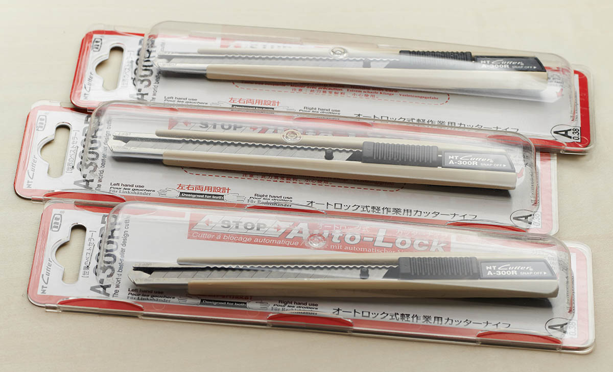 秀逸なイチおし定番アイテム「NTカッターA-300」が、偉大なる進化を