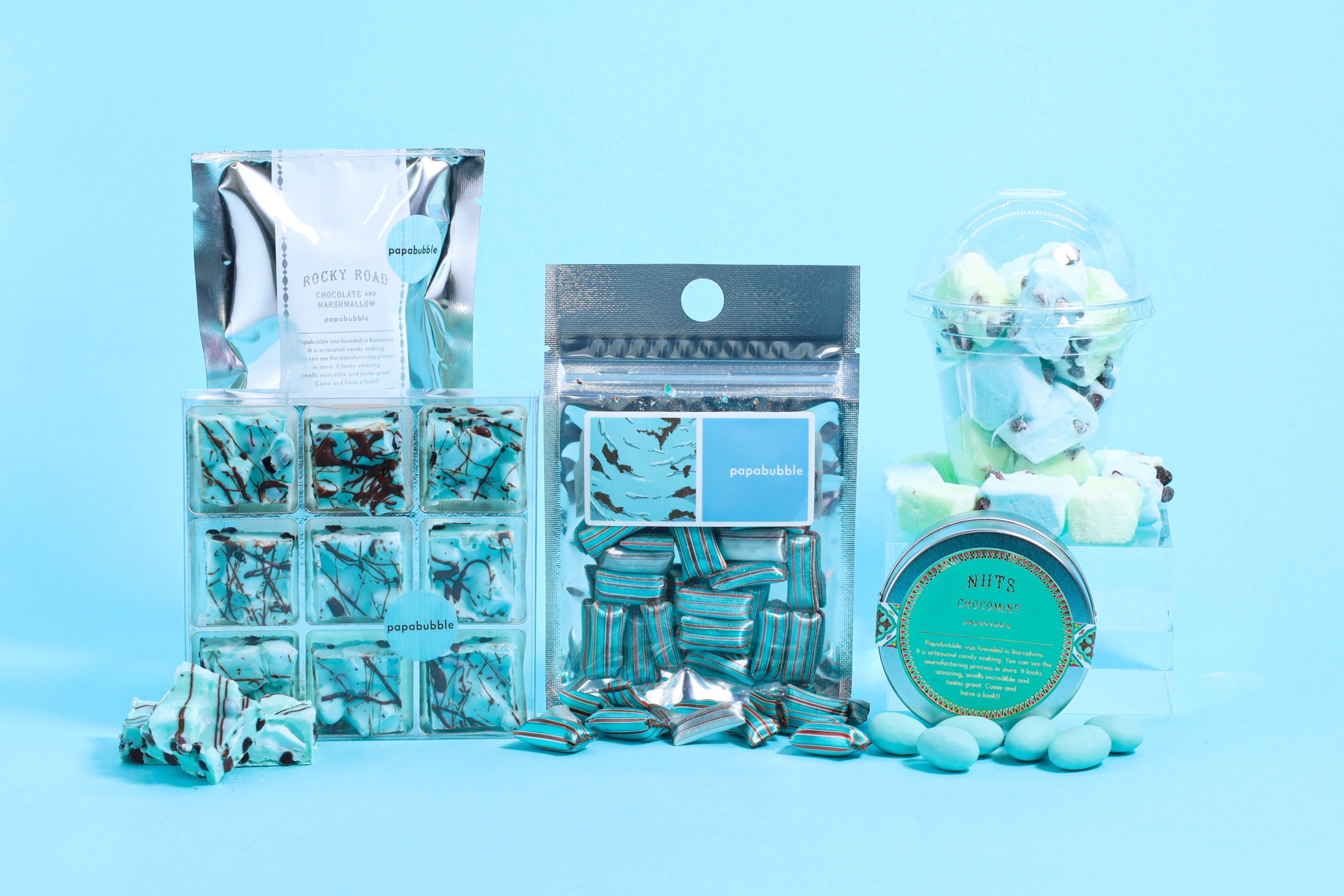 PAPABUBBLE王道人気のチョコミントシリーズ リクエストにお応えして