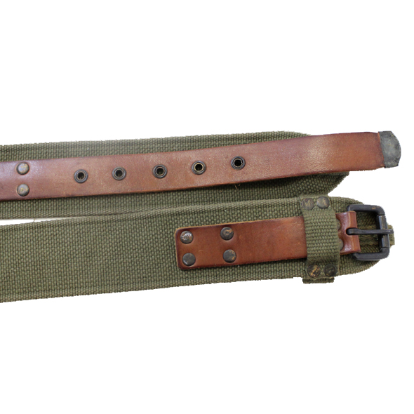 RRL ダブルアールエル キャンバス＆レザーベルト