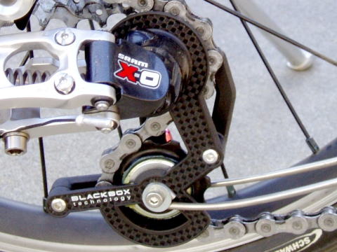 SRAMのXOリアディレーラ