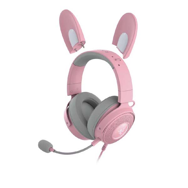 Razer Kraken Kitty V2 Pro RGB Wired Gaming Headset - Pink – PC ZONE