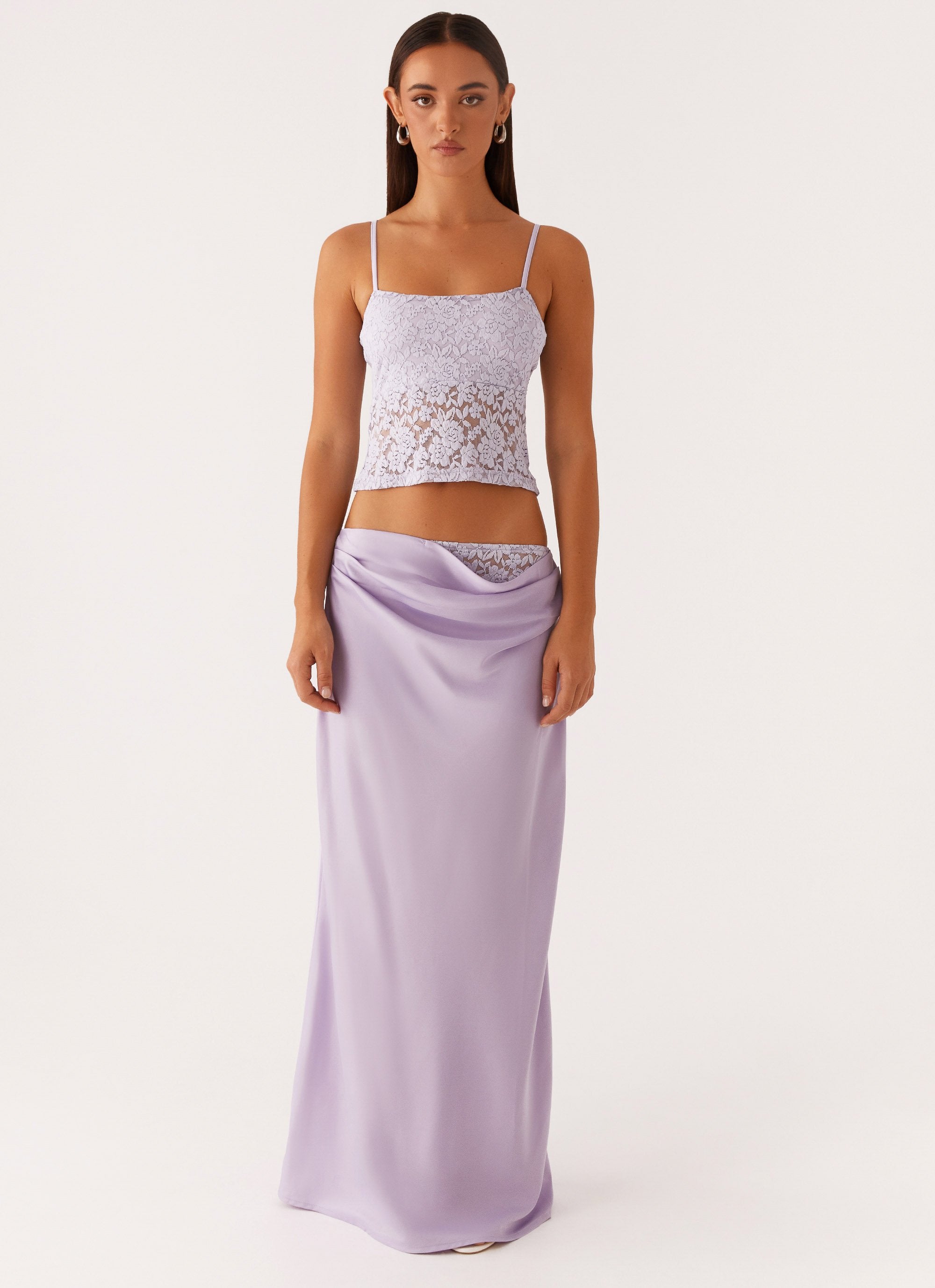 Nancy Lace Top - Lilac – Peppermayo Canada
